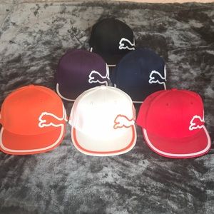 6 puma hats